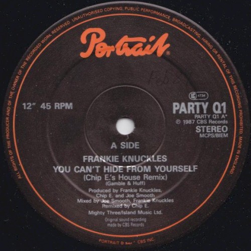 You Can't Hide From Yourself (Chip E.'s House Remix)封面