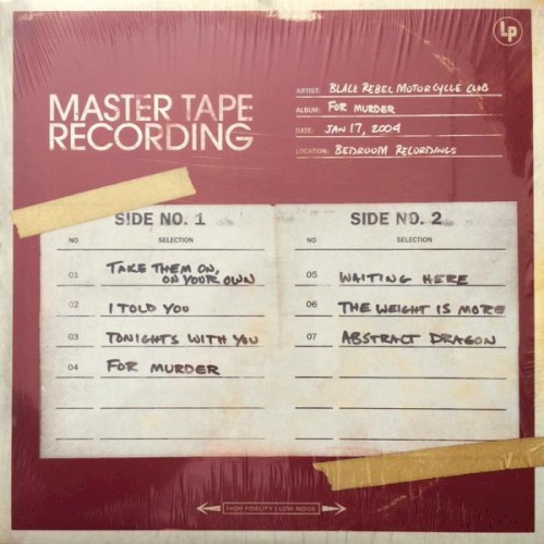 For Murder: Sessions封面