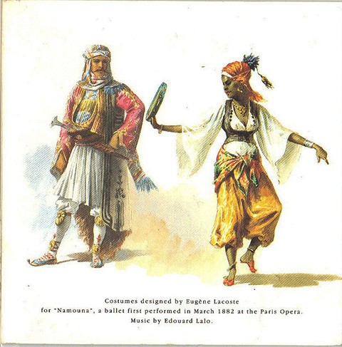 Saint-Säens: Fantaisie pour violon et harpe / D'Indy: Deuxième trio / Lalo: Namouna封面