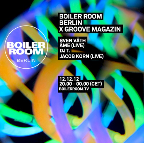 Boiler Room Berlin X Groove Magazin封面