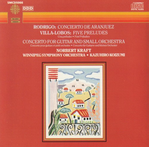 Music of Joaquin Rodrigo/Heitor Villa-Lobas封面