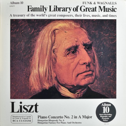 Family Library of Great Music - Liszt封面