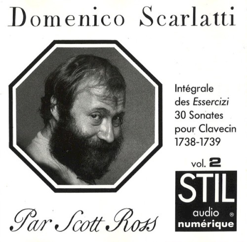 Intégrale des Essercizi (30 Sonates pour Clavecin 1738-1739) Vol. 2封面