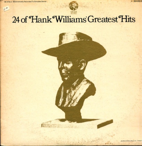 24 Of Hank Williams’ Greatest Hits封面