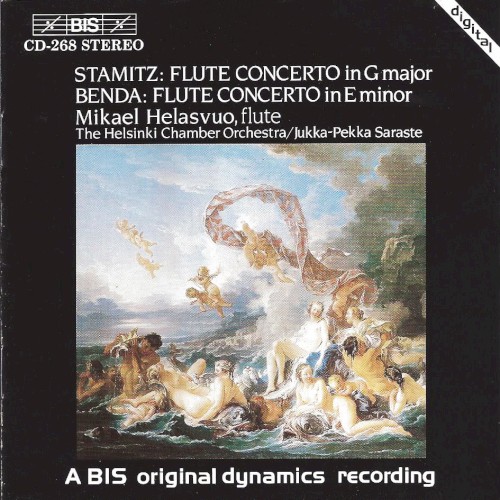 Stamitz: Flute Concerto in G major / Benda: Flute Concerto in E minor封面
