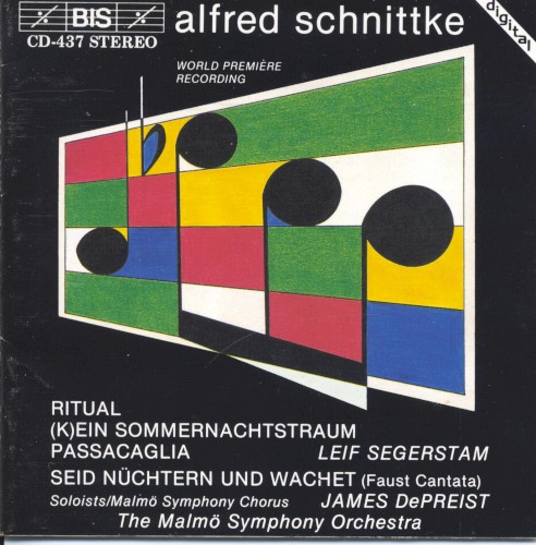 Ritual / (K)ein Sommernachtstraum / Passacaglia / Seid nüchtern und wachet (Faust Cantata)封面