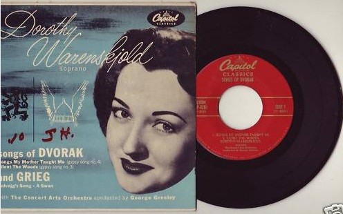 Songs of Dvorak and Grieg封面