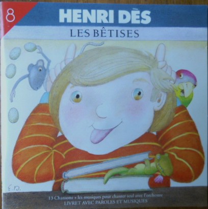 Henri Dès, Volume 8: Les Bêtises封面