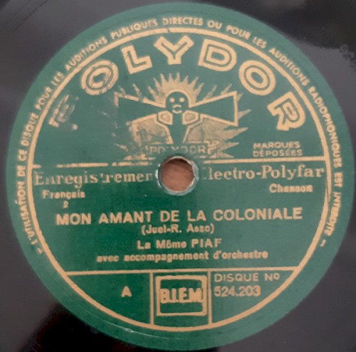 Mon amant de la coloniale / Les Deux Ménétriers封面