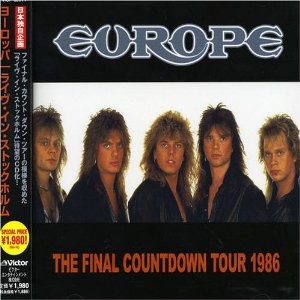The Final Countdown Tour 1986封面