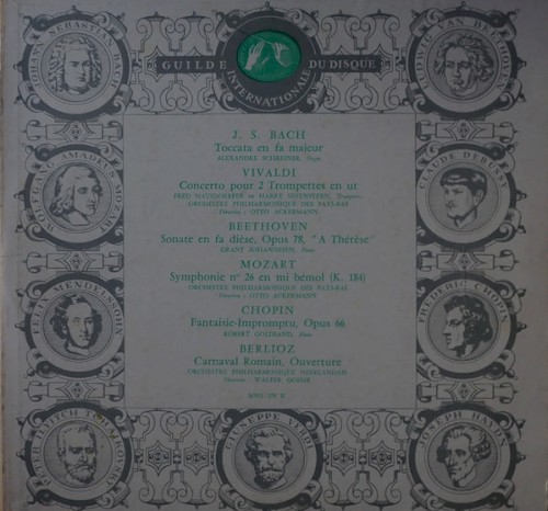 Toccata en fa majeur / Concerto pour 2 trompettes en ut / Sonate en fa dièse, op. 78, « À Thérèse » / Symphonie n° 26 en mi bémol (K. 184) / Fantaisie‐impromptu, op. 66 / Carnaval romain, Ouverture封面