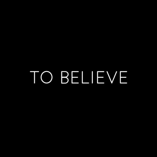 To Believe封面