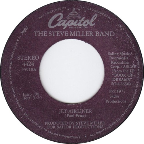 Jet Airliner / Babes in the Wood封面