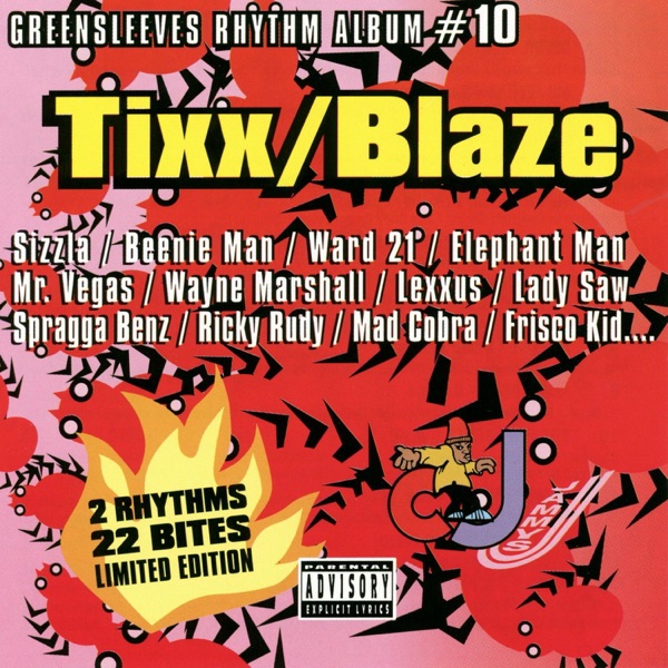 Greensleeves Rhythm Album #10: Tixx + Blaze封面