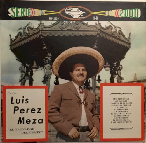 Luis Pérez Meza封面