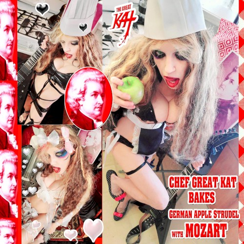Chef Great Kat Bakes German Apple Strudel With Mozart封面