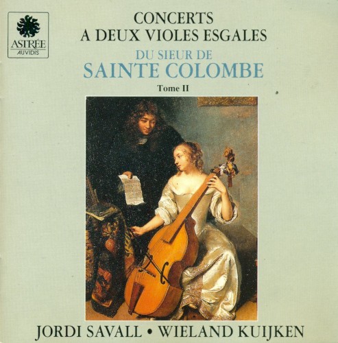 Concerts à deux violes esgales du Sieur de Sainte Colombe封面