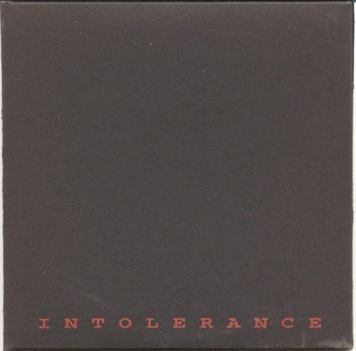 Intolerance封面