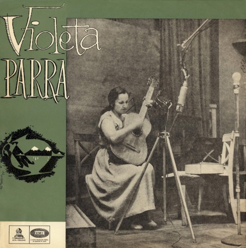 El folklore de Chile, vol. I: Violeta Parra, canto y guitarra封面