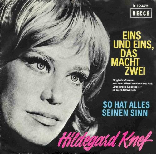 Eins und eins, das macht zwei / So hat alles seinen Sinn封面
