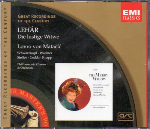 Die lustige Witwe封面