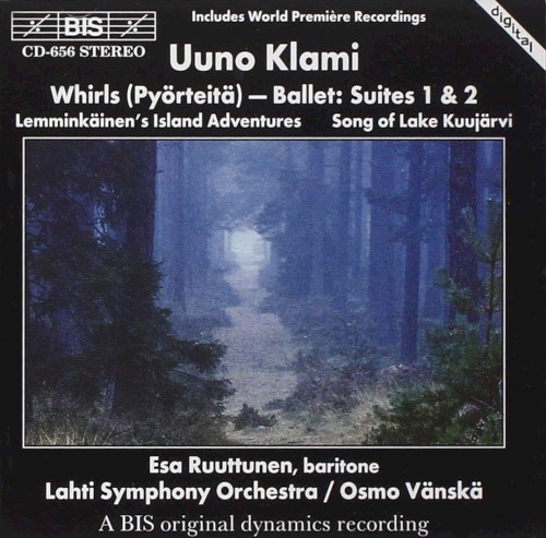 Whirls (Pyörteitä) Ballet Suites 1 & 2 / Lemminkäinen’s Island Adventures / Song of Lake Kuujärvi封面