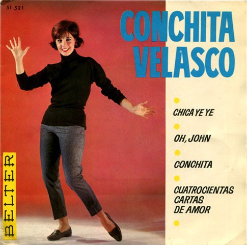 Chica ye ye / Oh, John / Conchita / Cuatrocientas cartas de amor封面
