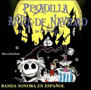 Pesadilla antes de Navidad de Tim Burton: Banda sonora en español封面