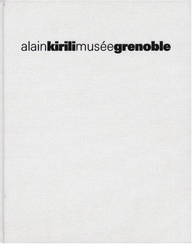 Alain Kirili Musée Grenoble封面