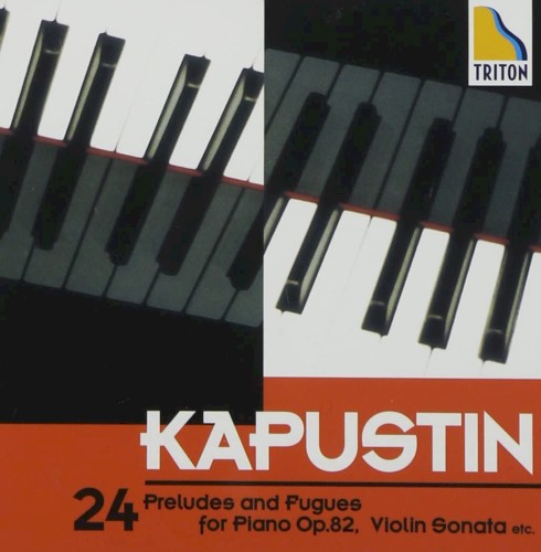 24 Preludes and Fugues for Piano, op. 82 / Violin Sonata封面