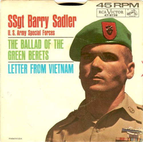 The Ballad of the Green Berets / Letter From Vietnam封面