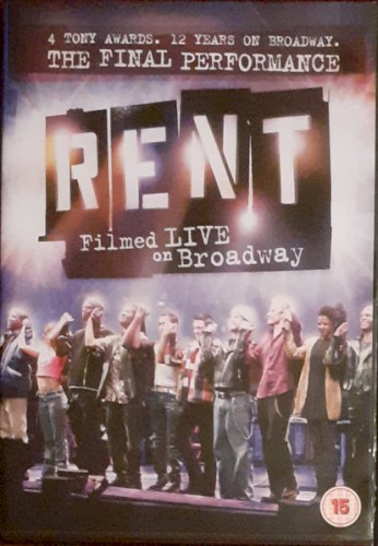 Rent: Filmed Live on Broadway封面