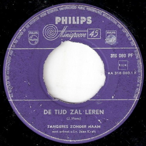 De tijd zal leren / Portretje封面