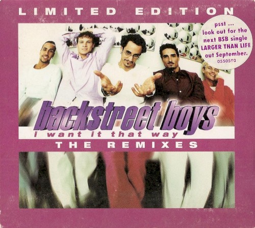 I Want It That Way: The Remixes封面
