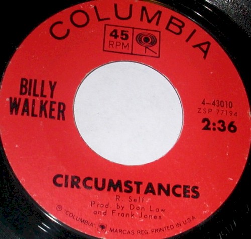 Circumstances / It’s Lonesome封面