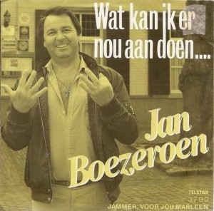 Wat kan ik er nou aan doen / Jammer voor jou, Marleen!封面