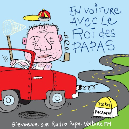 En voiture avec le Roi des papas封面