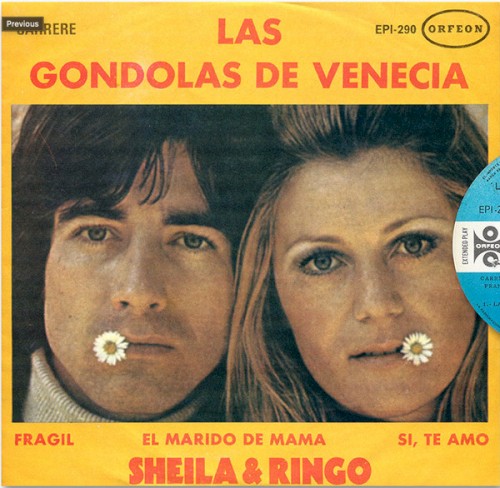 Las gondolas de Venecia封面