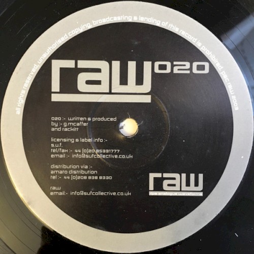 RAW 020封面