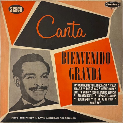 Canta Bienvenido Granda封面