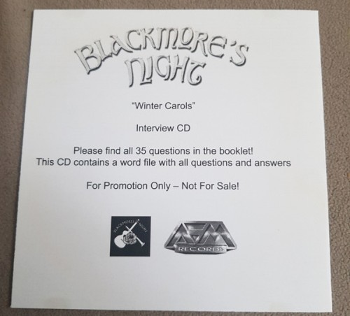 Winter Carols Interview CD封面