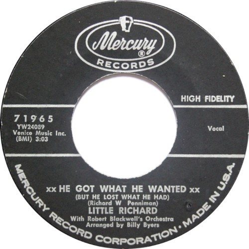 He Got What He Wanted (but He Lost What He Had) / Why Don’t You Change Your Ways封面