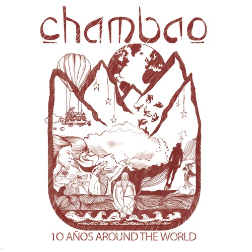 10 años Around The World封面