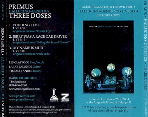 Hallucino‐Genetics: Live 2004封面