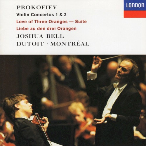 Violin Concertos Nos. 1, 2 / Love for Three Oranges Suite封面