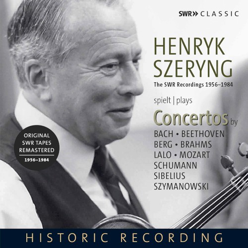 Henryk Szeryng Plays Concertos封面