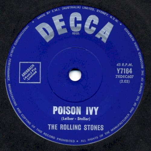 Poison Ivy / You Better Move On封面