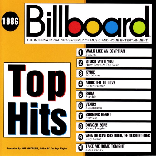 Billboard Top Hits: 1986封面