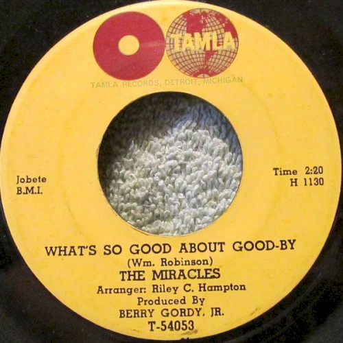 What’s So Good About Good‐By / I’ve Been Good to You封面