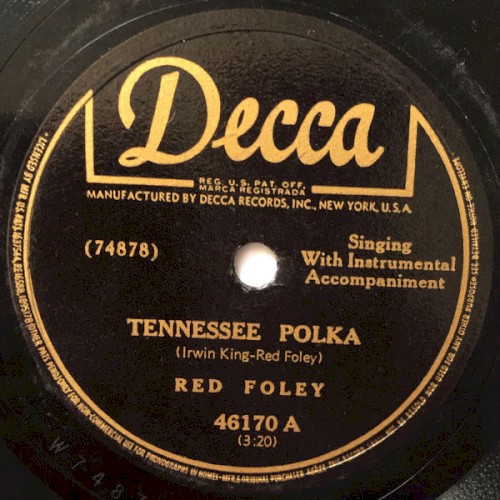 Tennessee Polka / I'm Throwing Rice (At the Girl I Love)封面